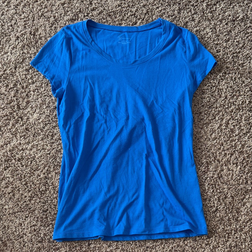 No Boundaries Vibrant Blue Short Sleeve Tee